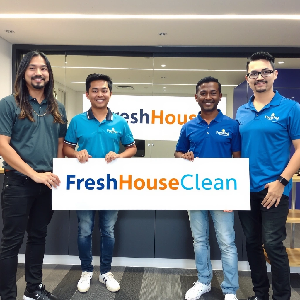 FreshHouseClean company founders and early team members