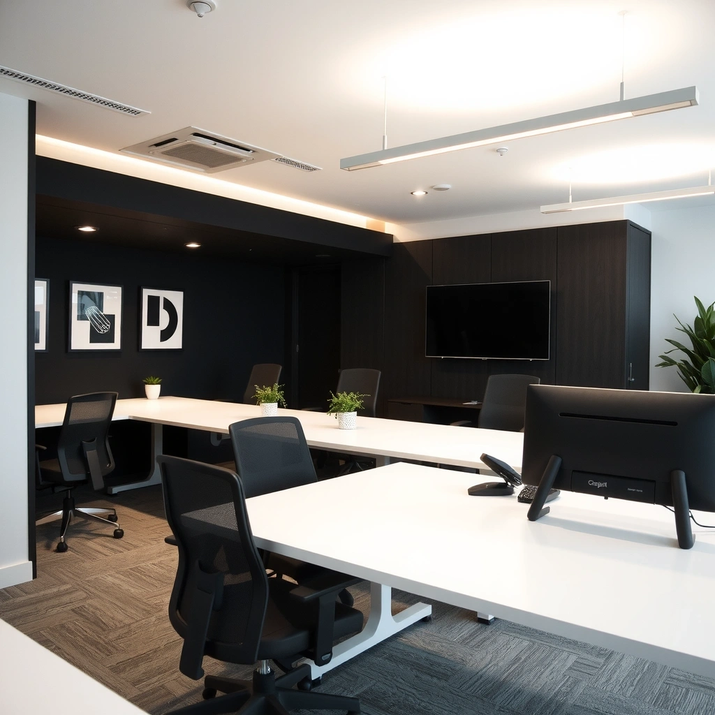 Commercial office cleaning service