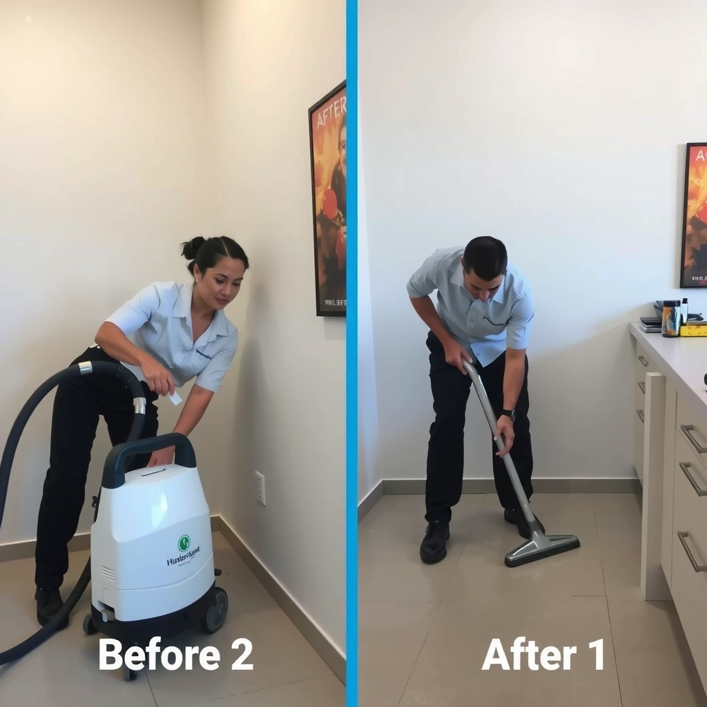 Deep cleaning service before move-in